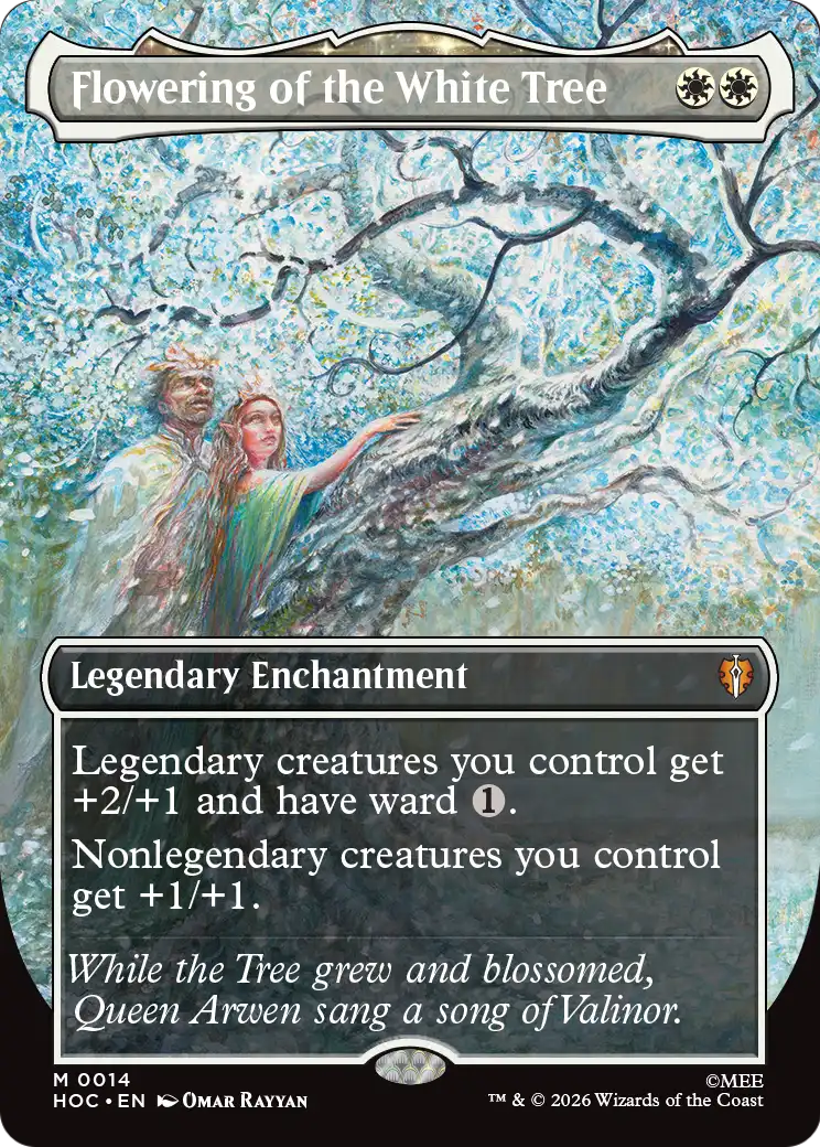 Flowering of the White Tree (Borderless) [The Hobbit: Eternal-Legal] | Galactic Gamez