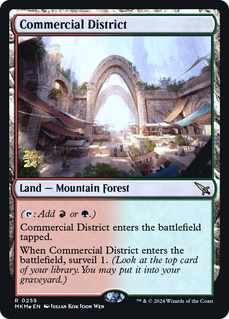 Commercial District [Murders at Karlov Manor Prerelease Promos] | Galactic Gamez