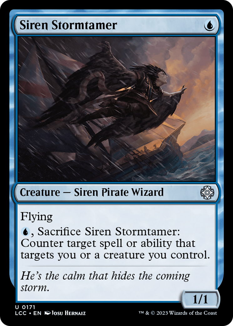 Siren Stormtamer [The Lost Caverns of Ixalan Commander] | Galactic Gamez
