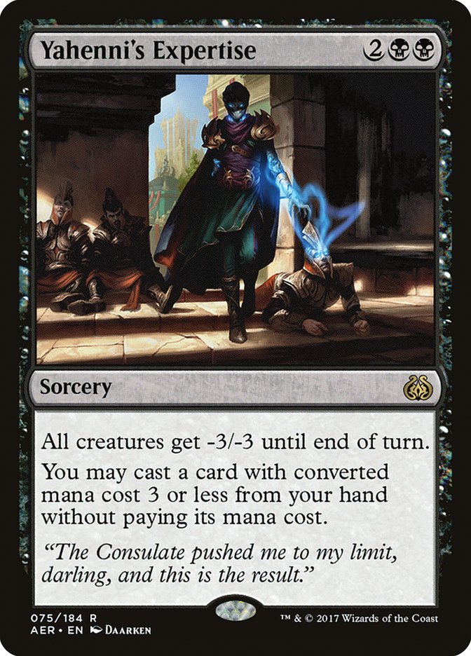 Yahenni's Expertise [Aether Revolt] | Galactic Gamez
