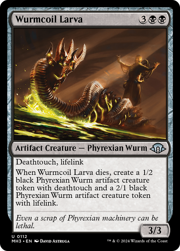 Wurmcoil Larva [Modern Horizons 3] | Galactic Gamez