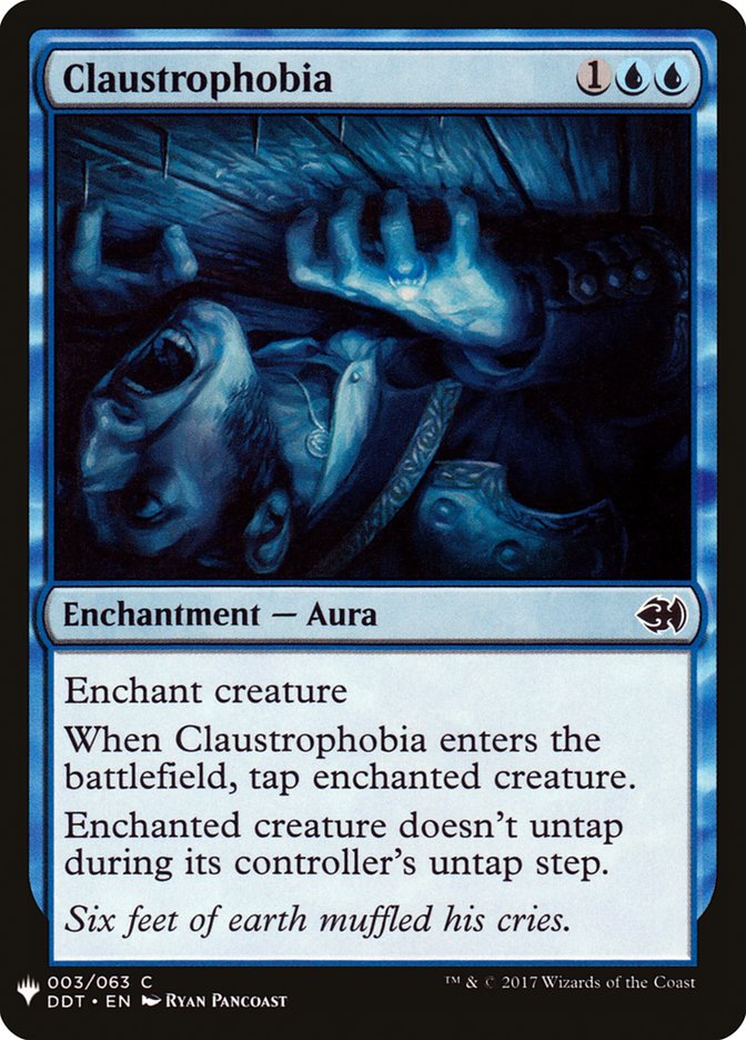 Claustrophobia [Mystery Booster] | Galactic Gamez