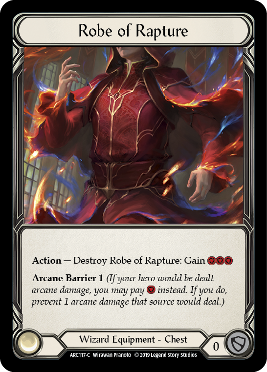 Robe of Rapture [ARC117-C] (Arcane Rising)  1st Edition Normal | Galactic Gamez