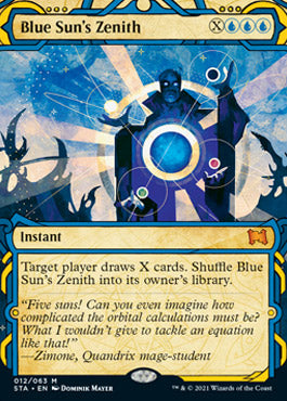 Blue Sun's Zenith (Foil Etched) [Strixhaven: Mystical Archive] | Galactic Gamez