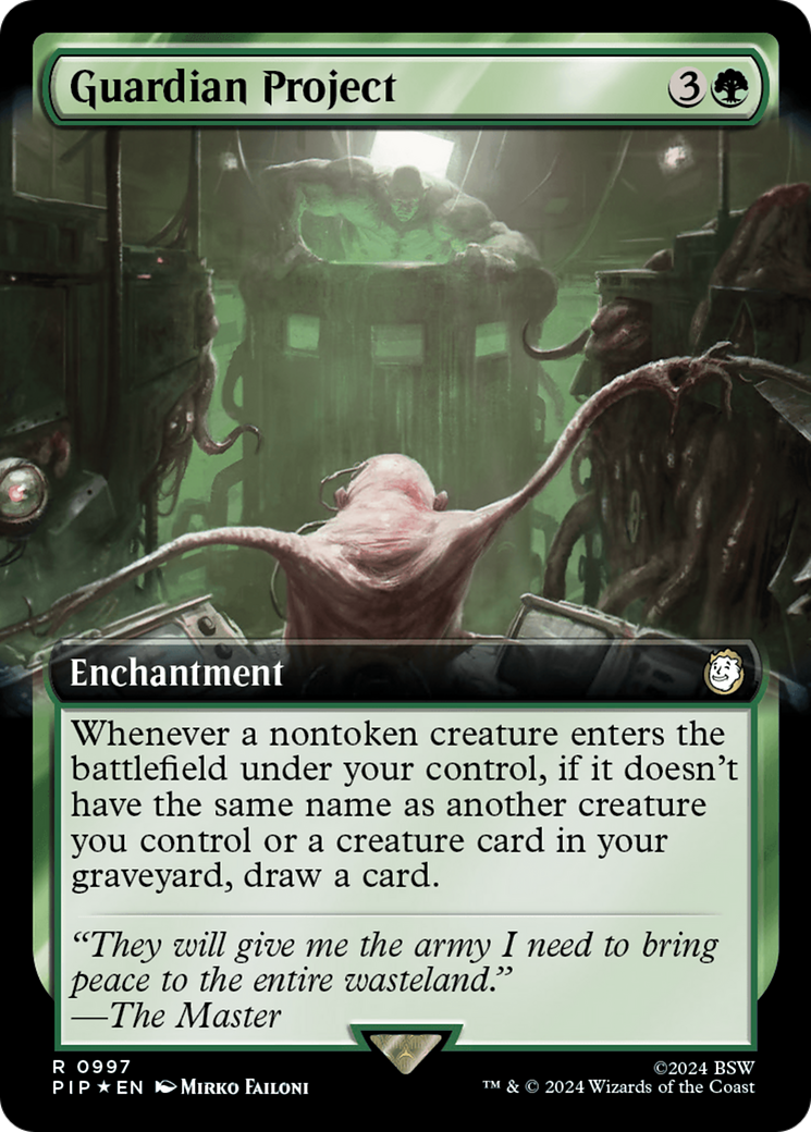 Guardian Project (Extended Art) (Surge Foil) [Fallout] | Galactic Gamez