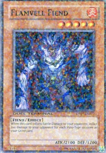 Flamvell Fiend [DT01-EN072] Super Rare | Galactic Gamez