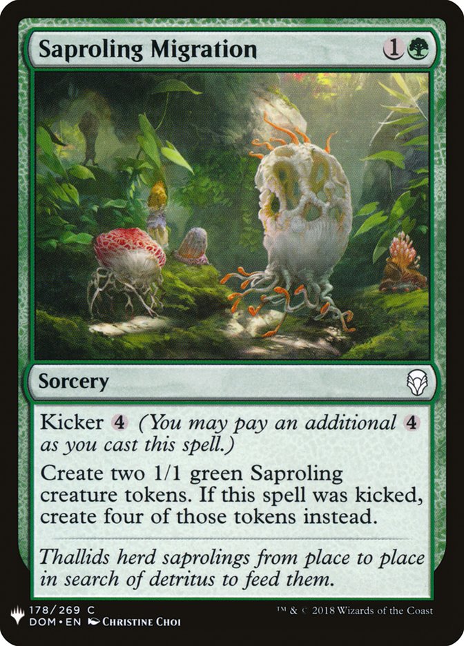 Saproling Migration [Mystery Booster] | Galactic Gamez
