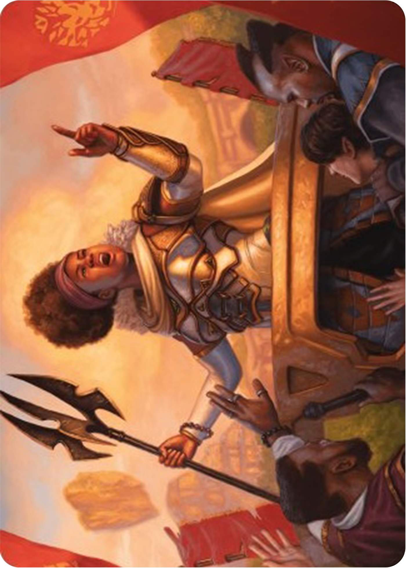 Recruiter of the Guard Art Card [Modern Horizons 3 Art Series] | Galactic Gamez