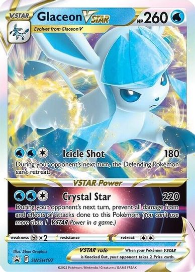 Glaceon VSTAR (SWSH197) [Sword & Shield: Black Star Promos] | Galactic Gamez