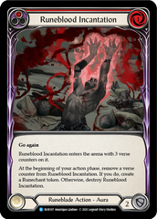 Runeblood Incantation (Red) [EVR107] (Everfest)  1st Edition Rainbow Foil | Galactic Gamez