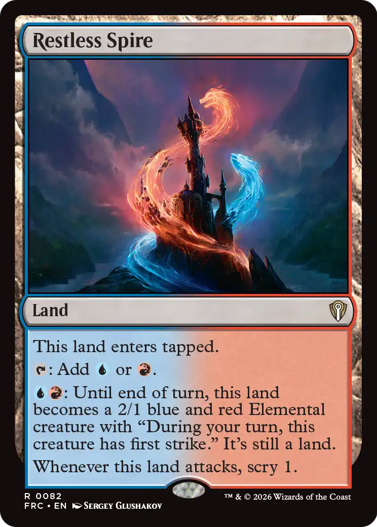 Restless Spire [Reality Fracture Commander] | Galactic Gamez