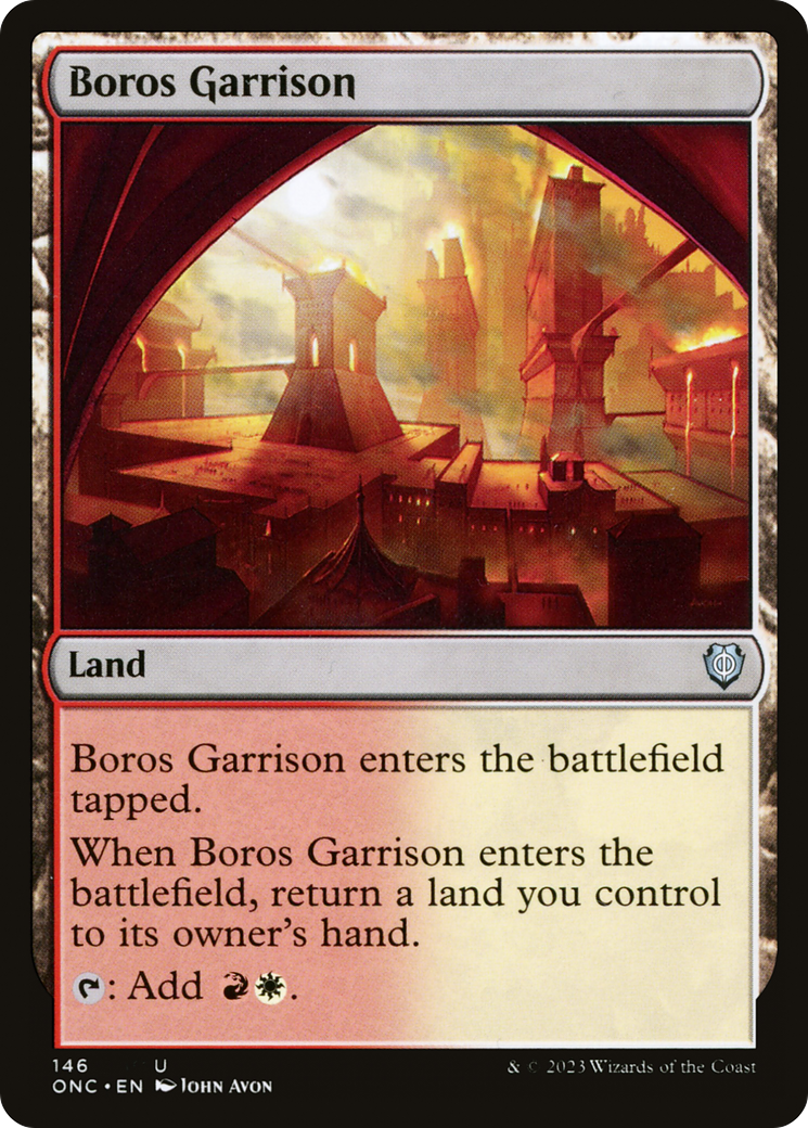 Boros Garrison [Phyrexia: All Will Be One Commander] | Galactic Gamez