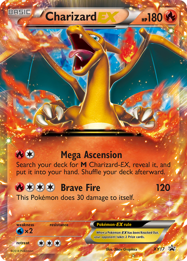 Charizard EX (XY17) [XY: Black Star Promos] | Galactic Gamez