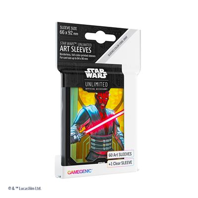 Star Wars: Unlimited Art Sleeves Darth Maul | Galactic Gamez