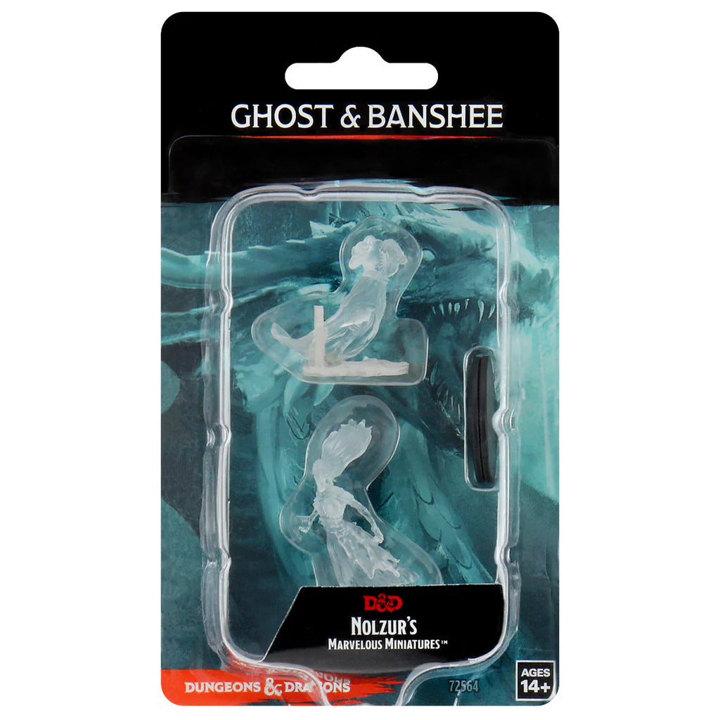 D&D Nolzur's Marvelous Minitures:  Ghost and Banshee | Galactic Gamez