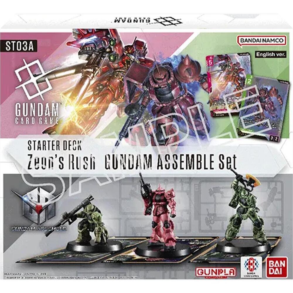 Starter Deck 03: Zeon's Rush - Gundam Assemble | Galactic Gamez