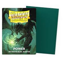 Dragon Shield Sleeves: Dual Matte: Power (100) | Galactic Gamez