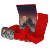 Arcane Fortress - Delux Deckbox 100+ Crimson Ridge | Galactic Gamez