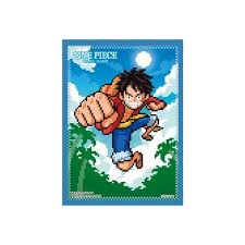 One Piece Sleeves - Pixel Luffy | Galactic Gamez
