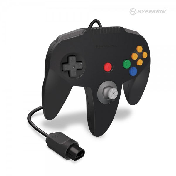 "Captain" Premium Controller for N64® (Black) - Hyperkin | Galactic Gamez