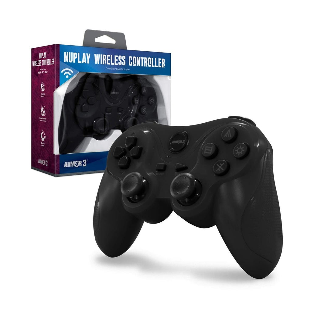 NuPlay Wireless Controller - PS3 Controller (Blue) | Galactic Gamez