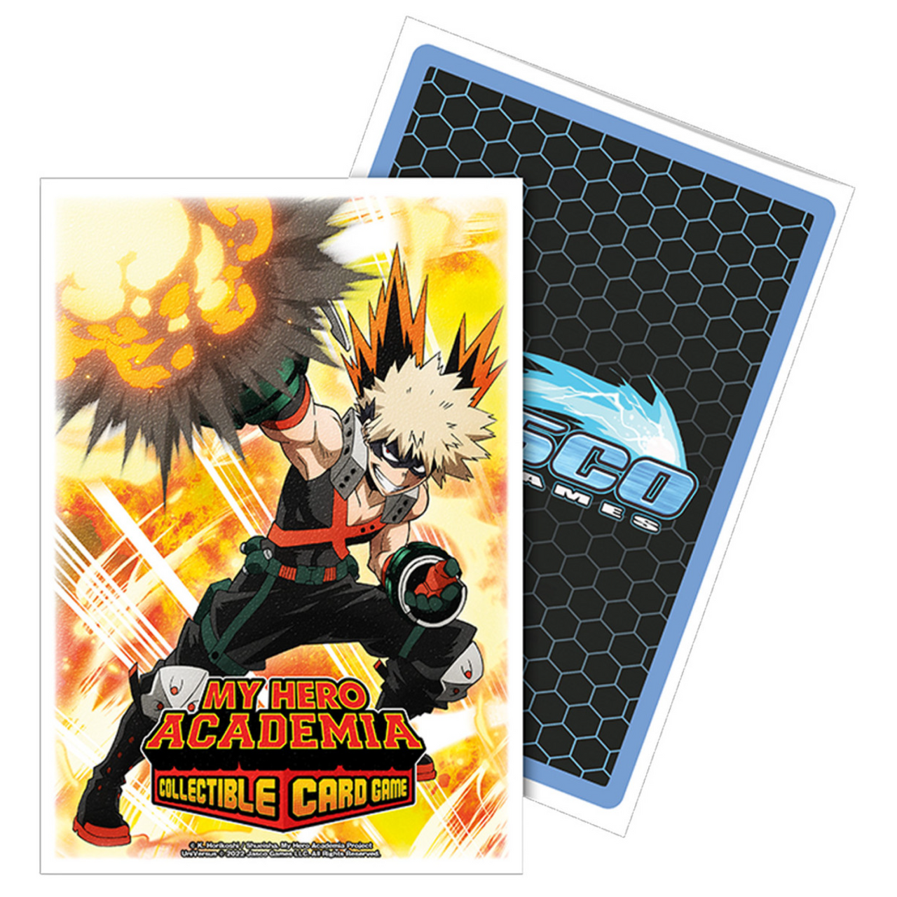 Bakugo Textured Back Art Sleeves 100ct | Galactic Gamez