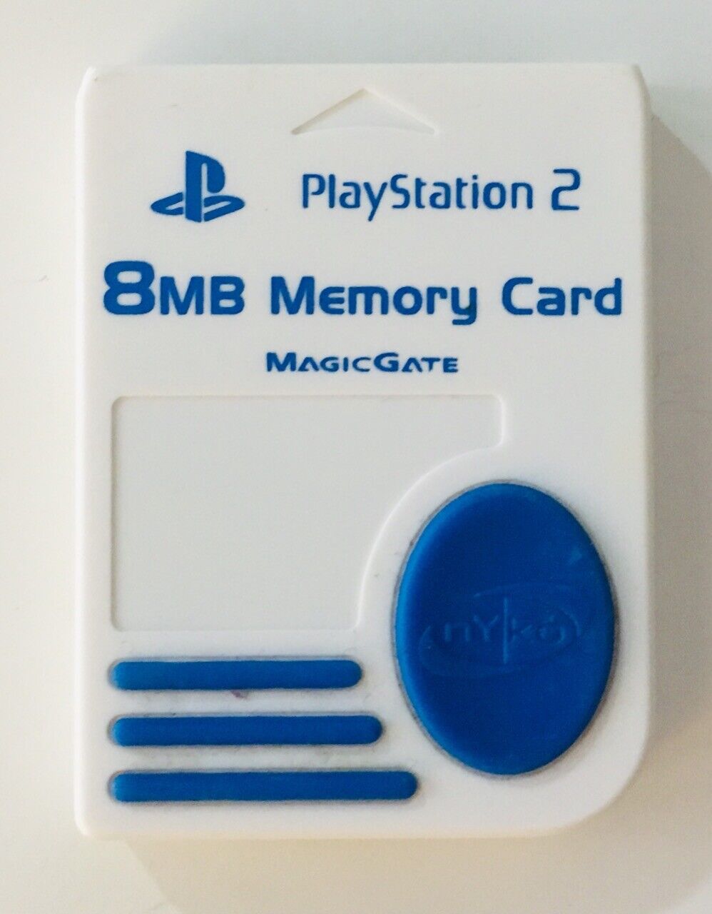 8MB Memory Card - Nyko  Playstation 2 White | Galactic Gamez