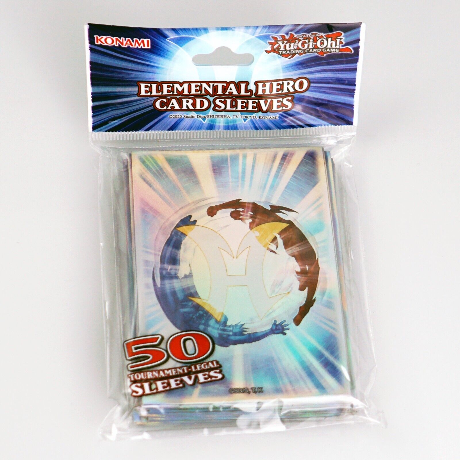 Elemental Hero Card Sleeves Yugioh | Galactic Gamez