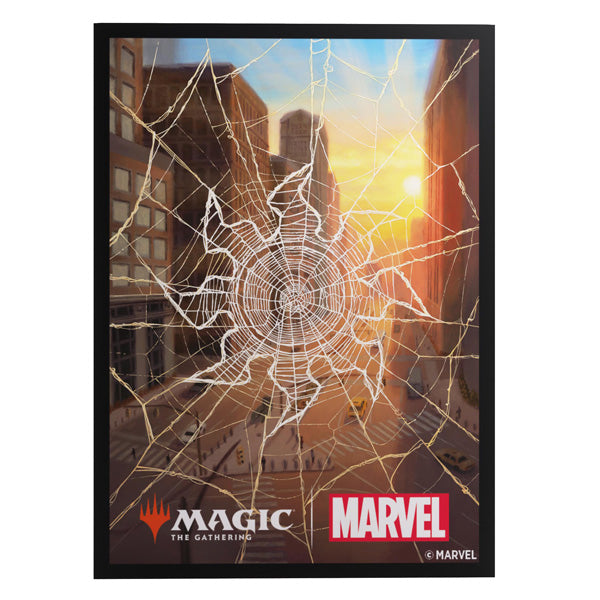 Card Sleeves: MTG Premium Art- Marvel's Spider-Man- Spider-Man Plains | Galactic Gamez