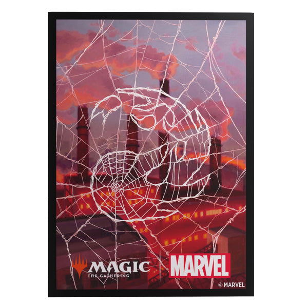 Card Sleeves: MTG Premium Art- Marvel's Spider-Man- Spider-Man Mountain | Galactic Gamez