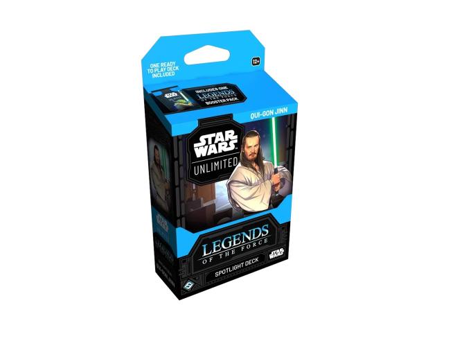 Star Wars: Unlimited Legends of the Force Qui-Gon Jinn Starter | Galactic Gamez