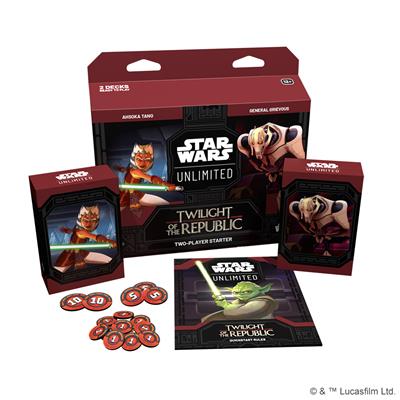 Star Wars: Unlimited – Twilight of the  Republic: Two- Player Starter | Galactic Gamez