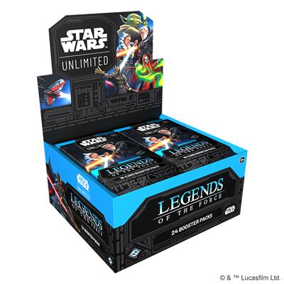 Star Wars: Unlimited – Legends Of The Force: Booster Box | Galactic Gamez