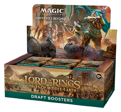 The Lord of the Rings: Tales of Middle-earth Draft Booster Display | Galactic Gamez