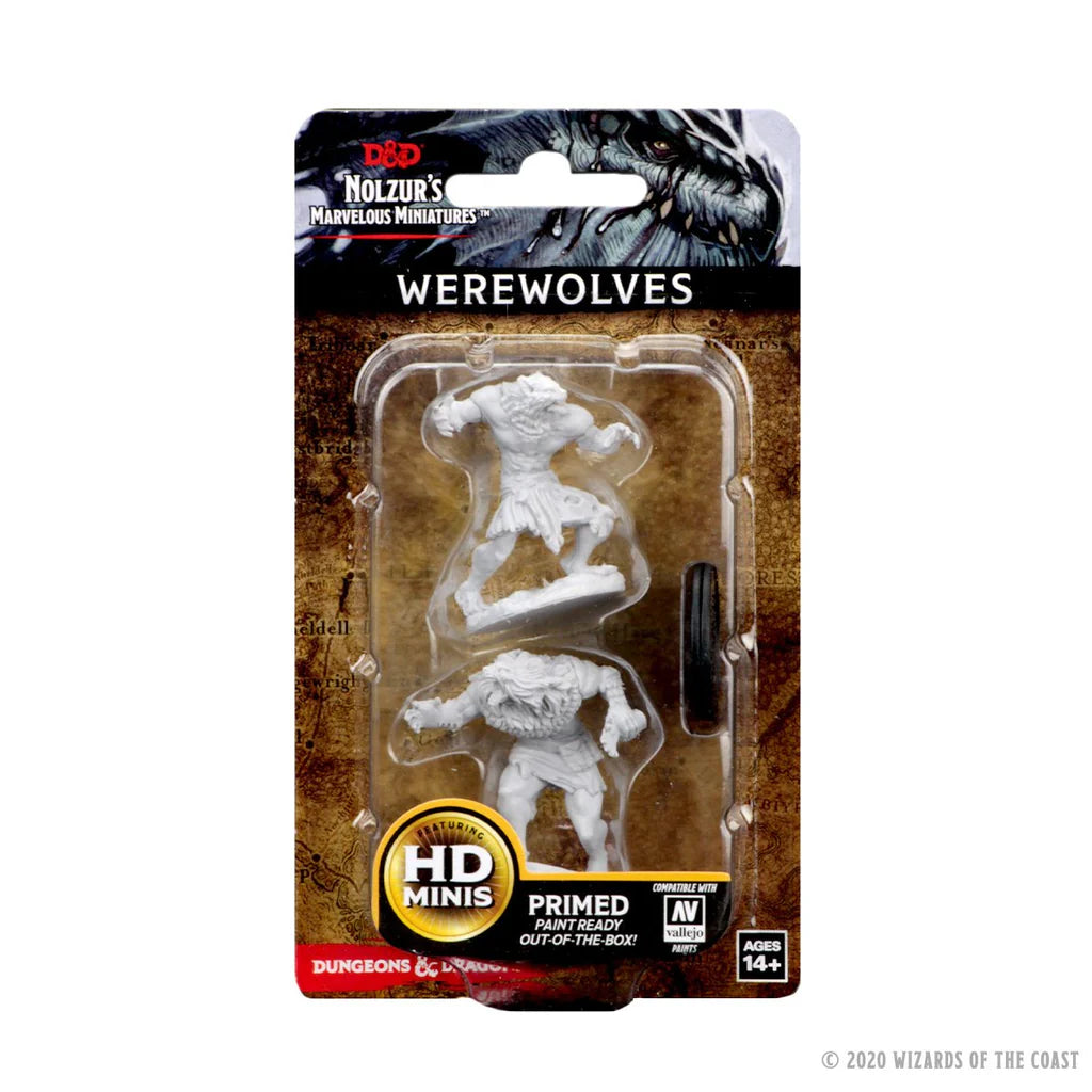 D&D Nolzur's Marvelous Minitures: Werewolves | Galactic Gamez