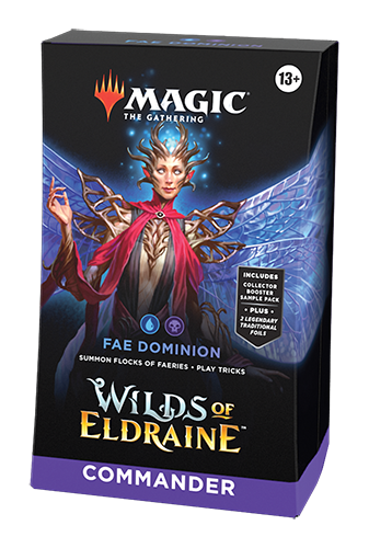 Wilds of Eldraine Commander Decks - Fae Dominion | Galactic Gamez