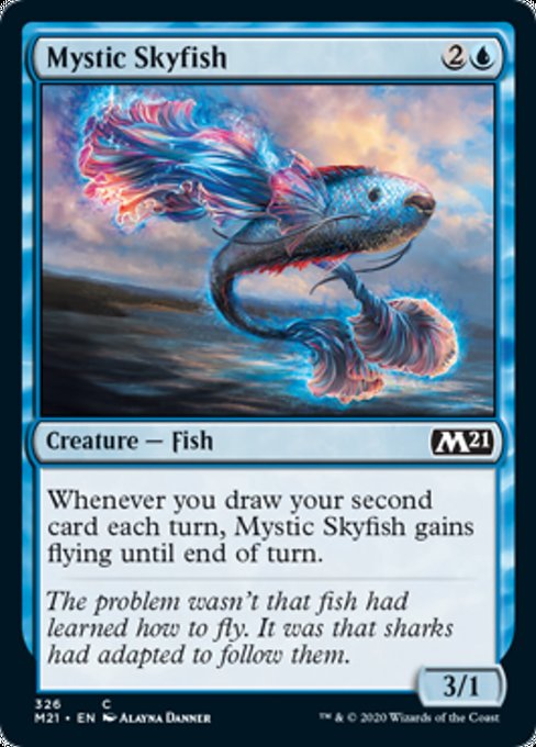 Mystic Skyfish [Core Set 2021] | Galactic Gamez
