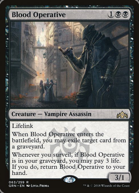 Blood Operative [Guilds of Ravnica] | Galactic Gamez
