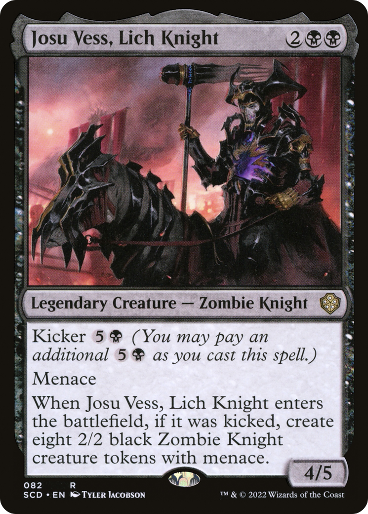 Josu Vess, Lich Knight [Starter Commander Decks] | Galactic Gamez