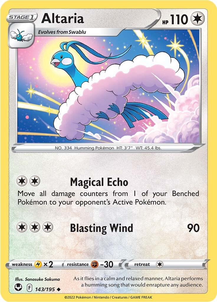 Altaria (143/195) [Sword & Shield: Silver Tempest] | Galactic Gamez