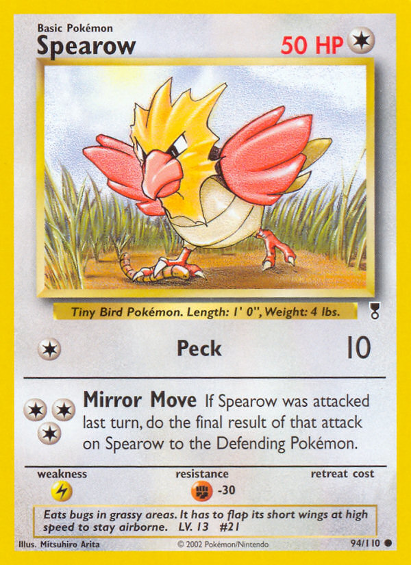 Spearow (94/110) [Legendary Collection] | Galactic Gamez