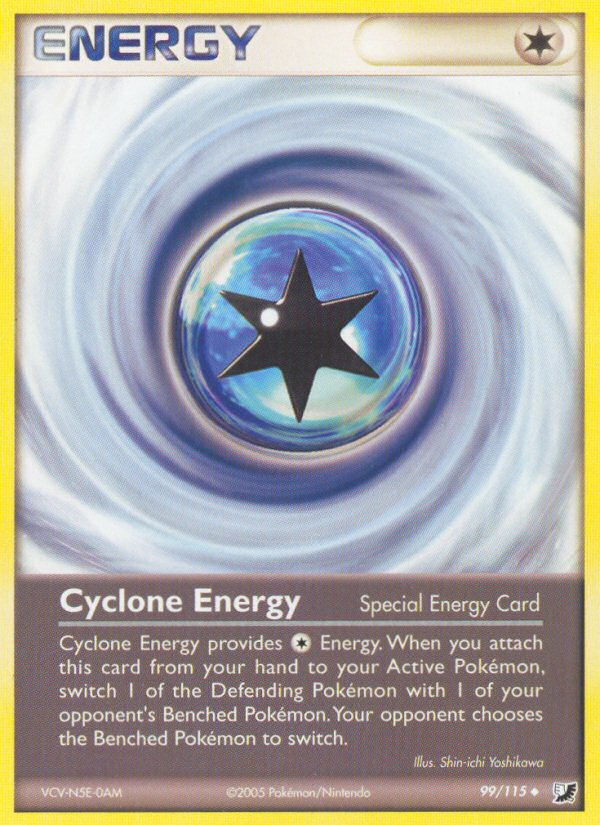 Cyclone Energy (99/115) [EX: Unseen Forces] | Galactic Gamez