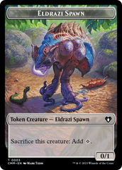 Eldrazi Spawn // Construct (0042) Double-Sided Token [Commander Masters Tokens] | Galactic Gamez