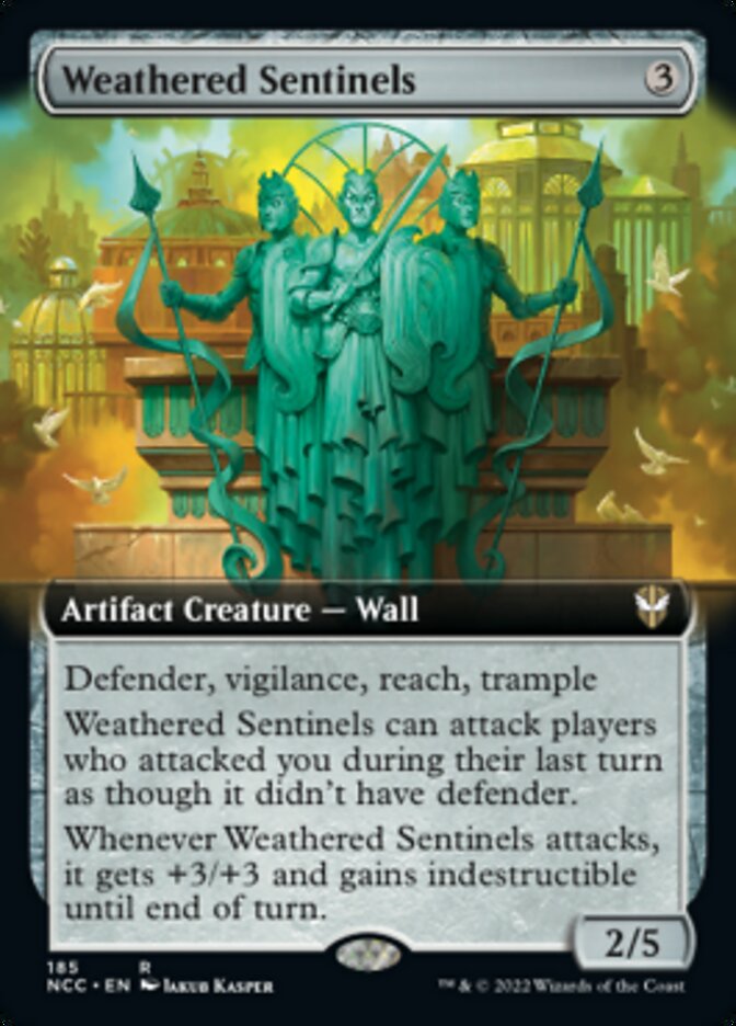 Weathered Sentinels (Extended Art) [Streets of New Capenna Commander] | Galactic Gamez