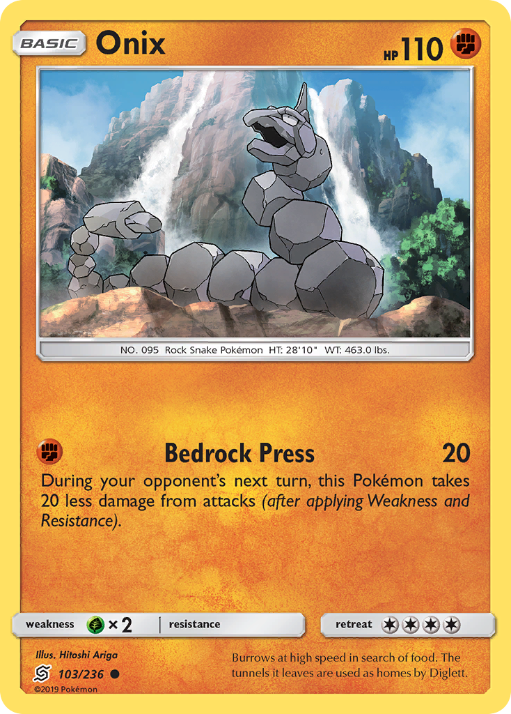 Onix (103/236) [Sun & Moon: Unified Minds] | Galactic Gamez