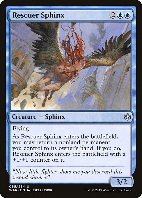 Rescuer Sphinx [War of the Spark] | Galactic Gamez