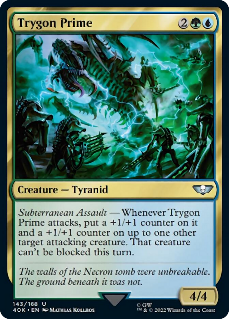 Trygon Prime (Surge Foil) [Universes Beyond: Warhammer 40,000] | Galactic Gamez