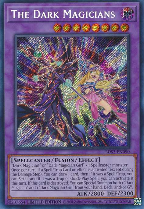 The Dark Magicians [LDS3-EN090] Secret Rare | Galactic Gamez