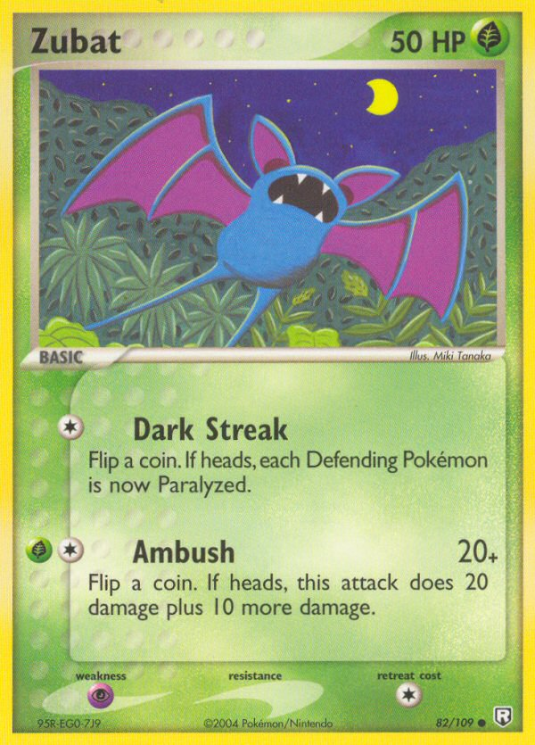 Zubat (82/109) [EX: Team Rocket Returns] | Galactic Gamez