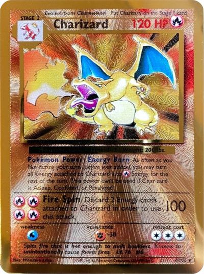 Charizard (4/102) (Celebrations Metal Card) [Celebrations: 25th Anniversary] | Galactic Gamez